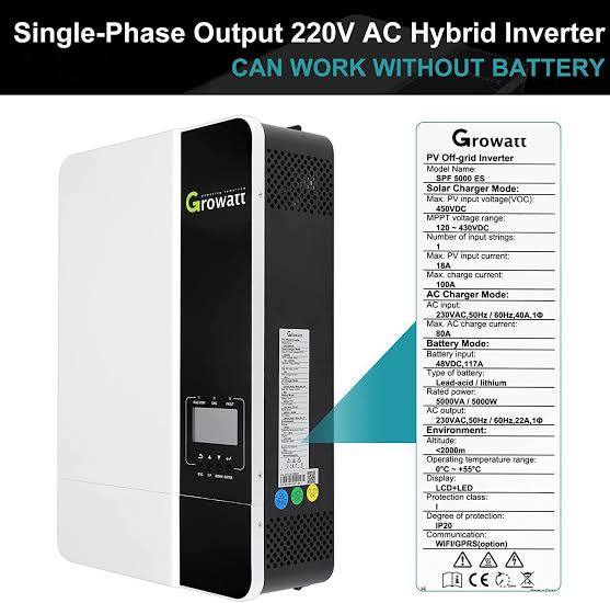 GROWATT 3.5KW ES 48V