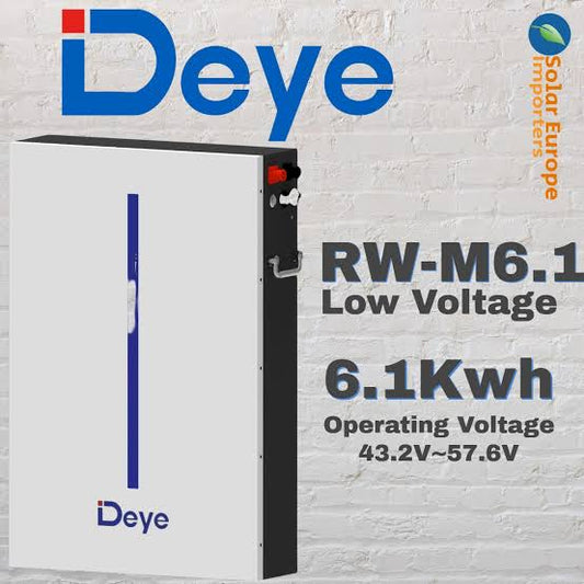 Deye 6.1kwh lv lithium battery